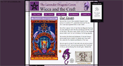 Desktop Screenshot of lavenderdragons.com